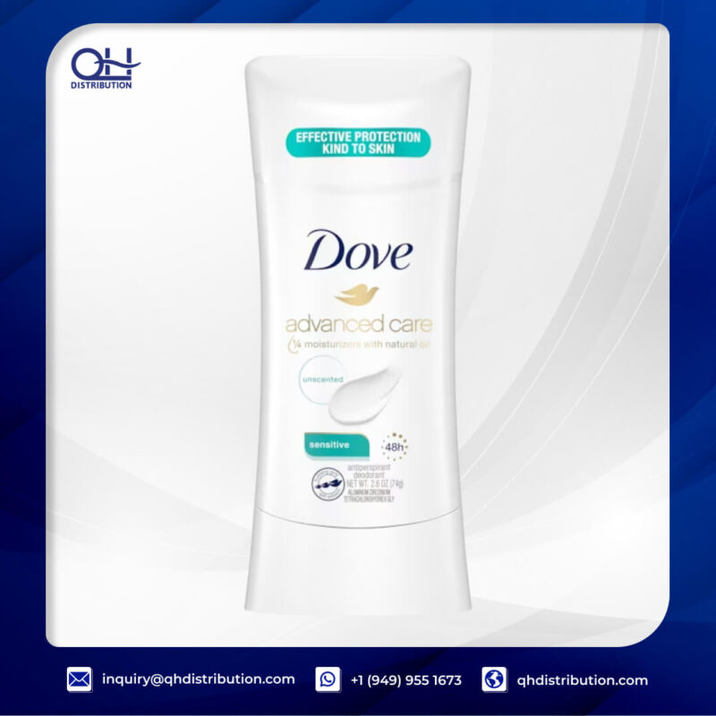 Advanced Care Antiperspirant Deodorant Stick Unscented Sensitive