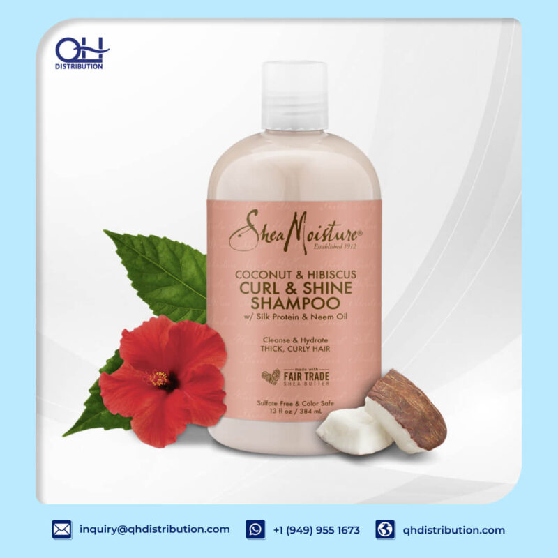 Coconut & Hibiscus Curl & Shine Shampoo
