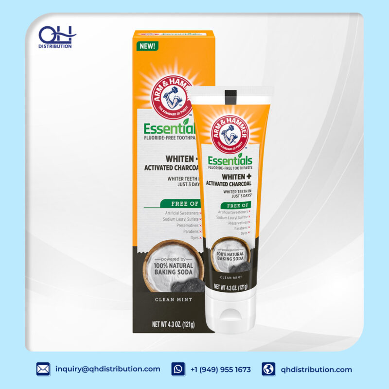AHDC Essentials Naturally Whiten + Activated Charcoal