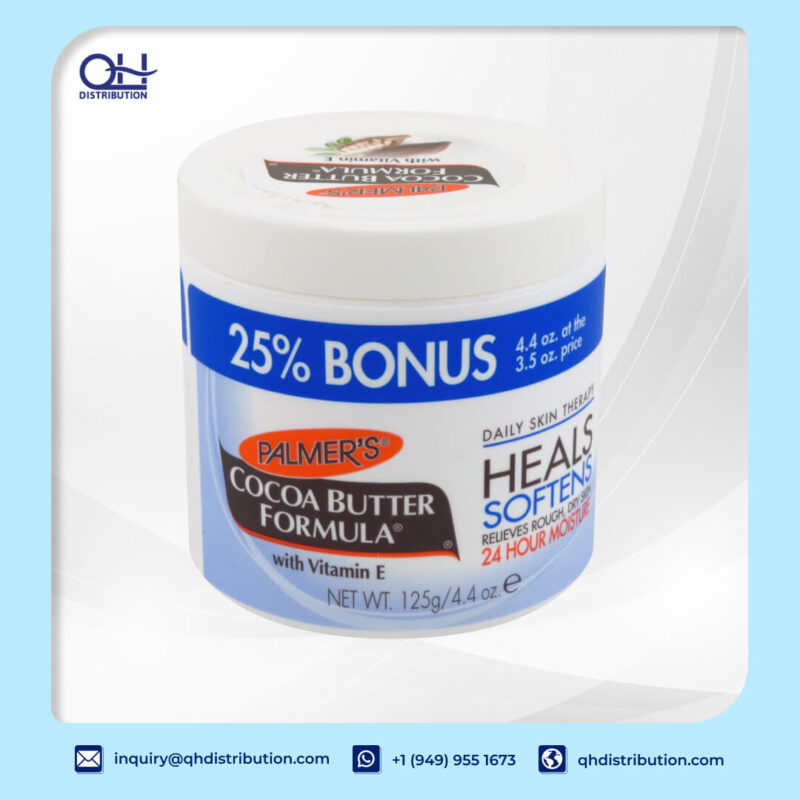 Cocoa Butter Jar With Vitamin E 4.4 oz Bonus