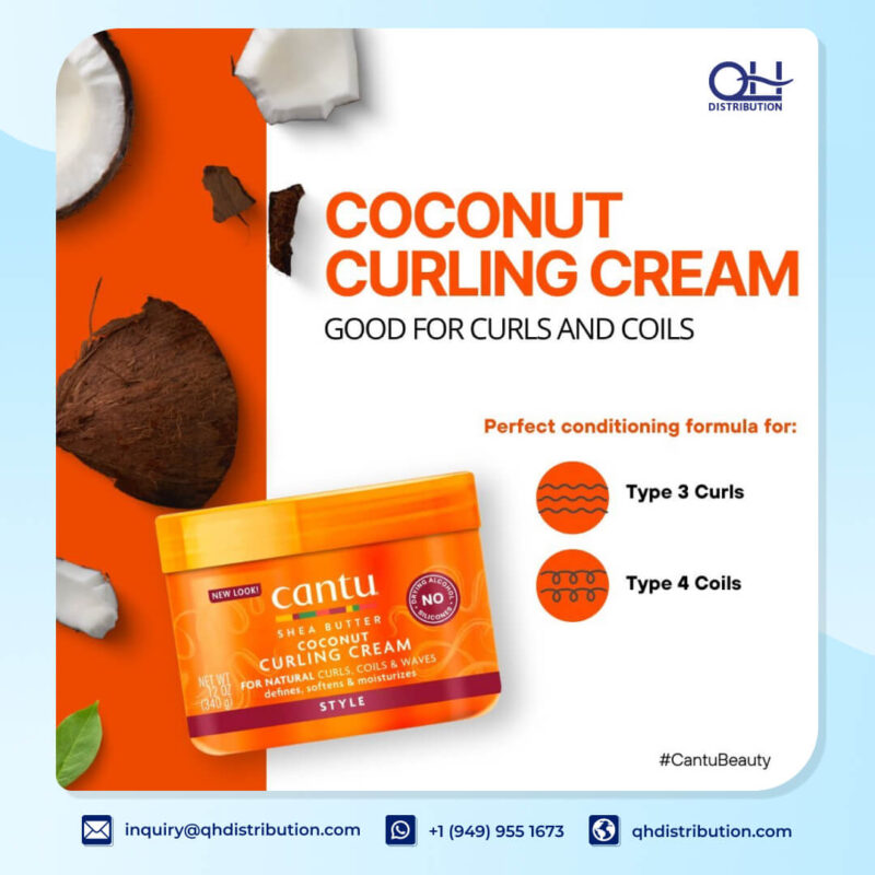 Shea Butter Coconut Curling Cream