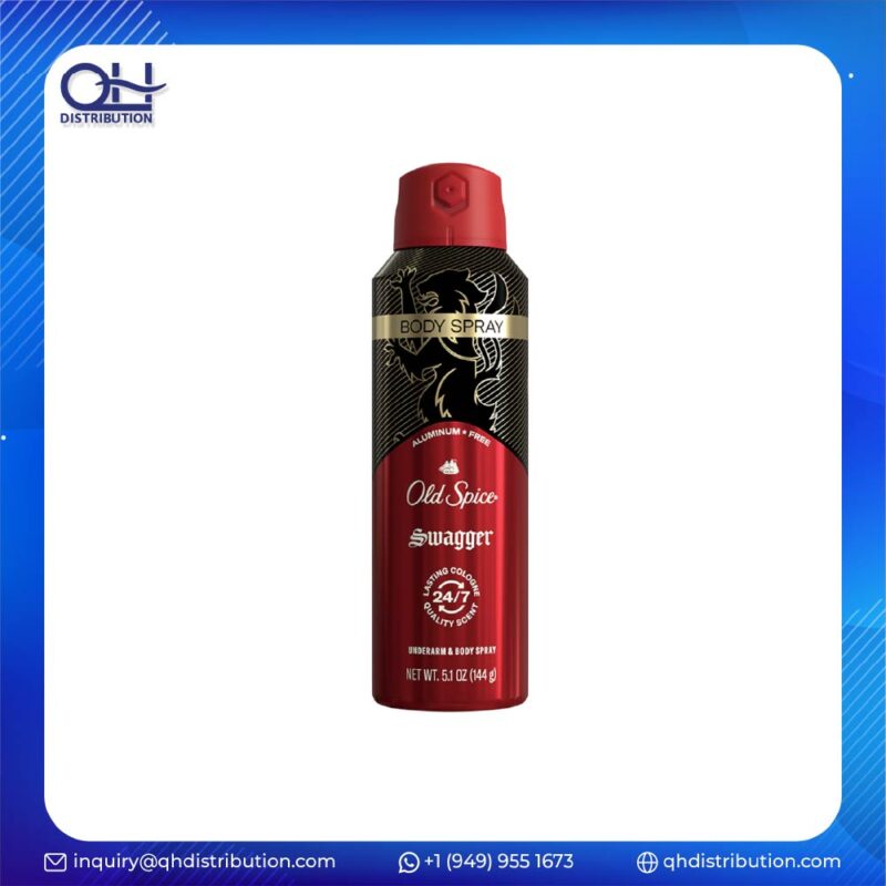 Aluminum Free Body Spray for Men (Swagger)