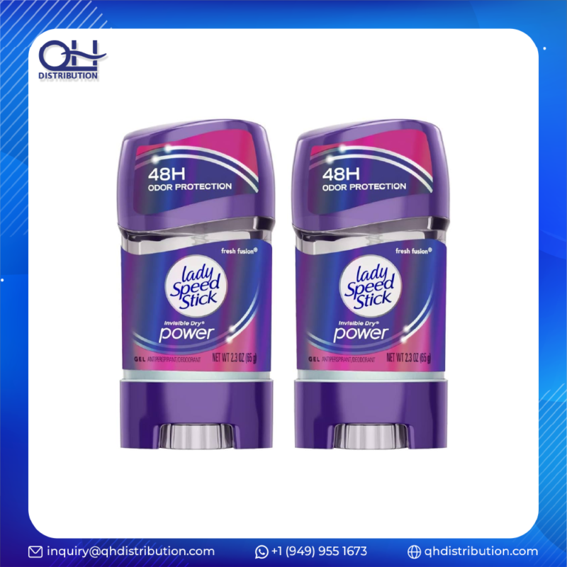 Lady Speed Stick 48HR Antiperspirant Deodorant Gel Fresh, Fusion