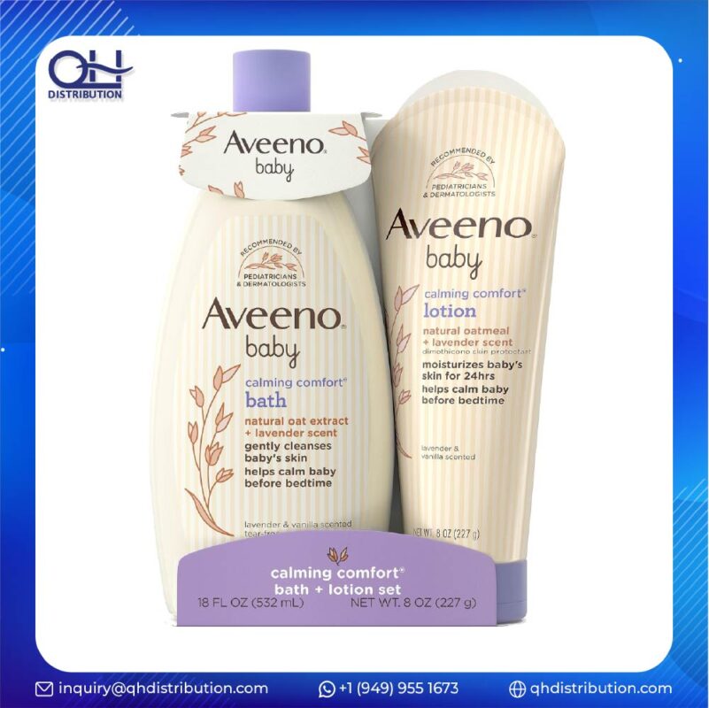 300 SKUs from Aveeno wholesale program