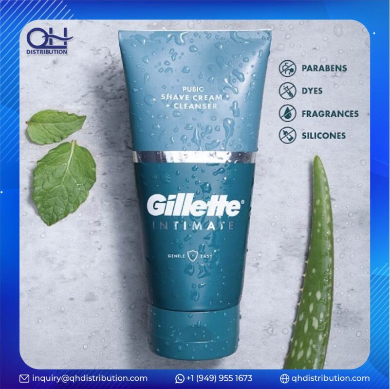 Gillette shave cream + cleanser
