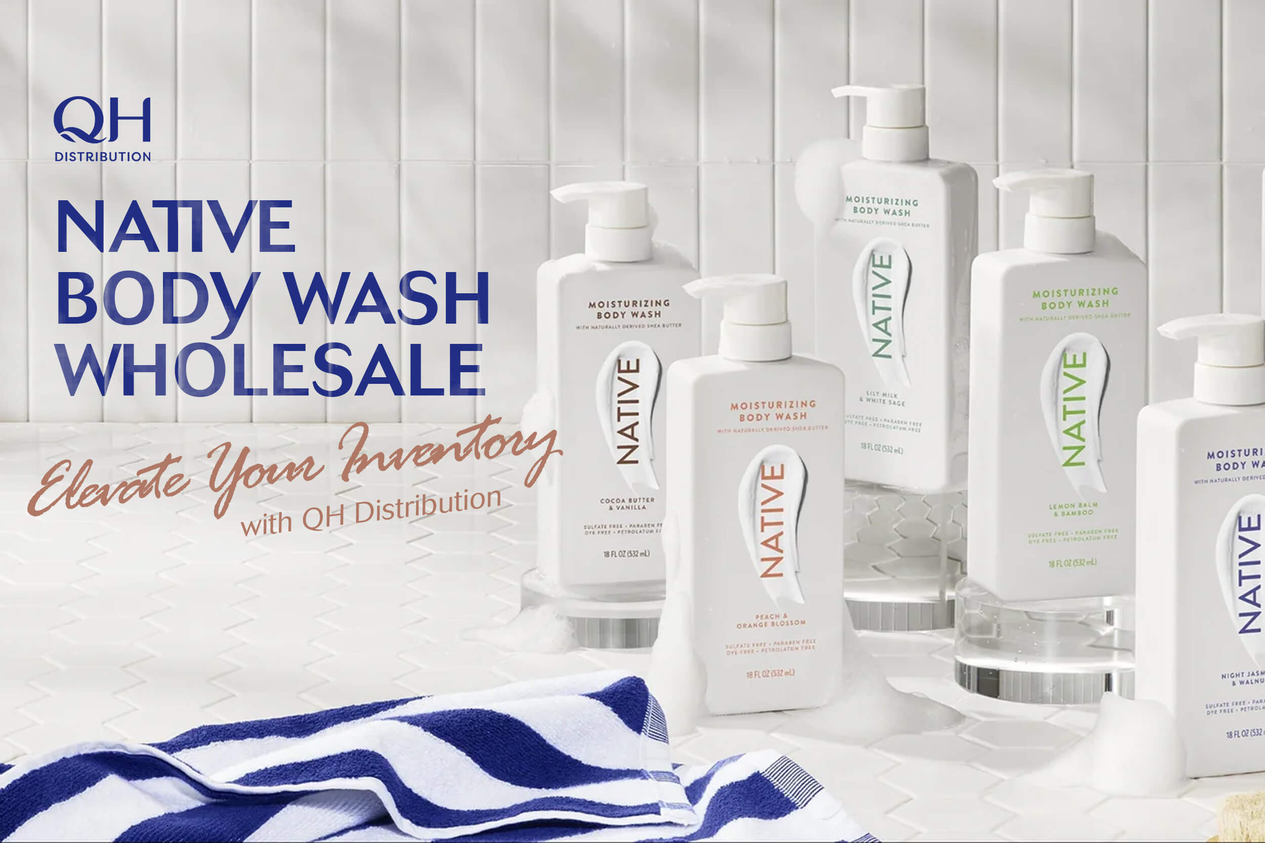 Native Body Wash Wholesale