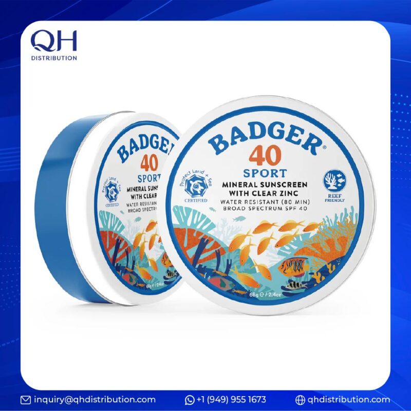 Badger Cool Mint Lip Balm