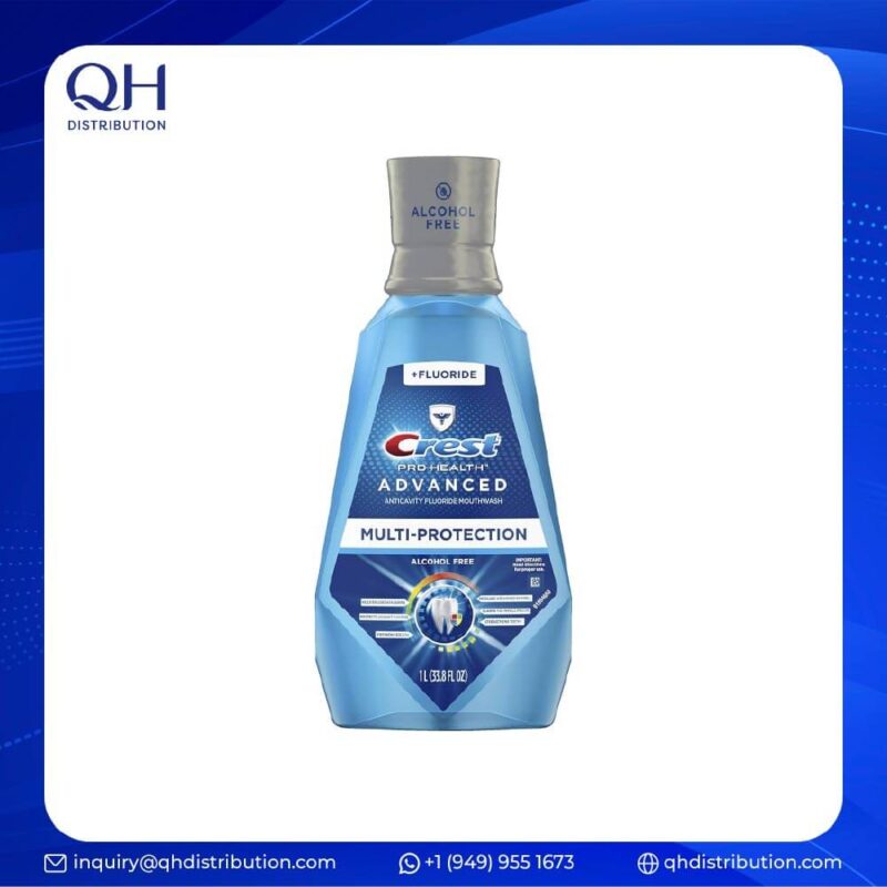 Crest Pro Health Advanced Alcohol Free Anticavity Fluoride Mouthwash