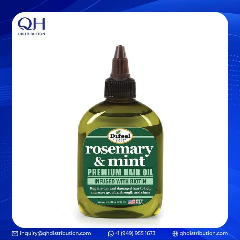 Difeel Rosemary Mint Strengthening Hair Oil 7.1 oz