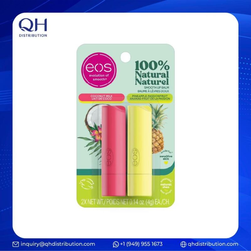 EOS Coconut Milk & Pineapple Passionfruit Blister Shelf Caddy
