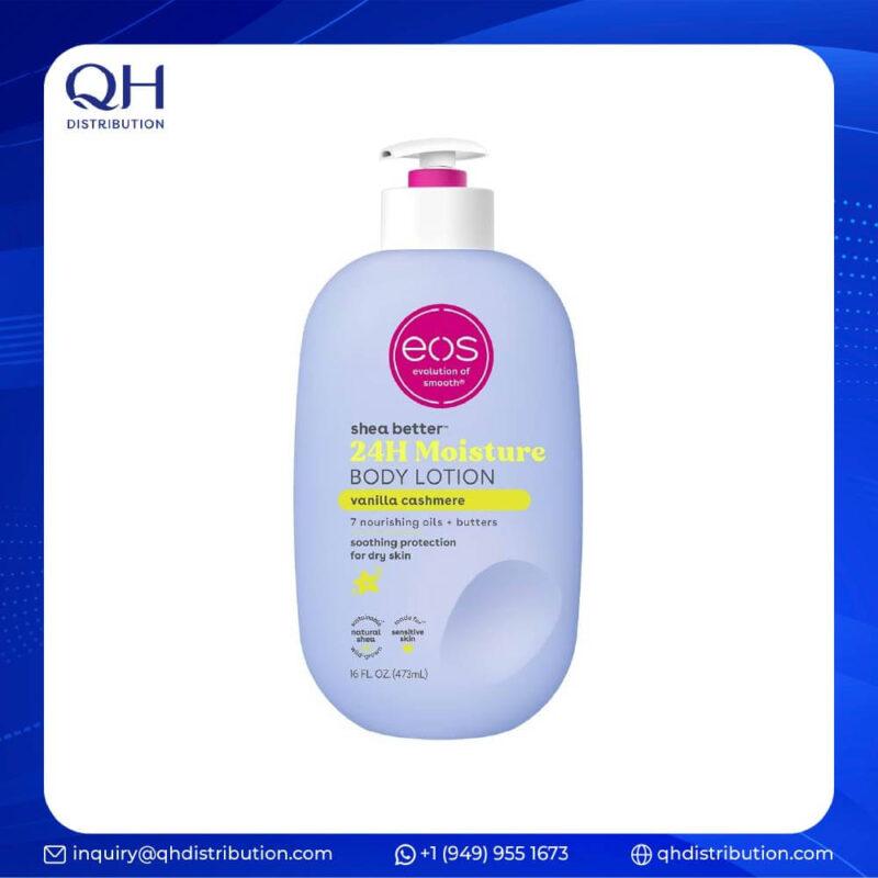 EOS Shea Better Body Lotion Vanilla Cashmere 16 oz