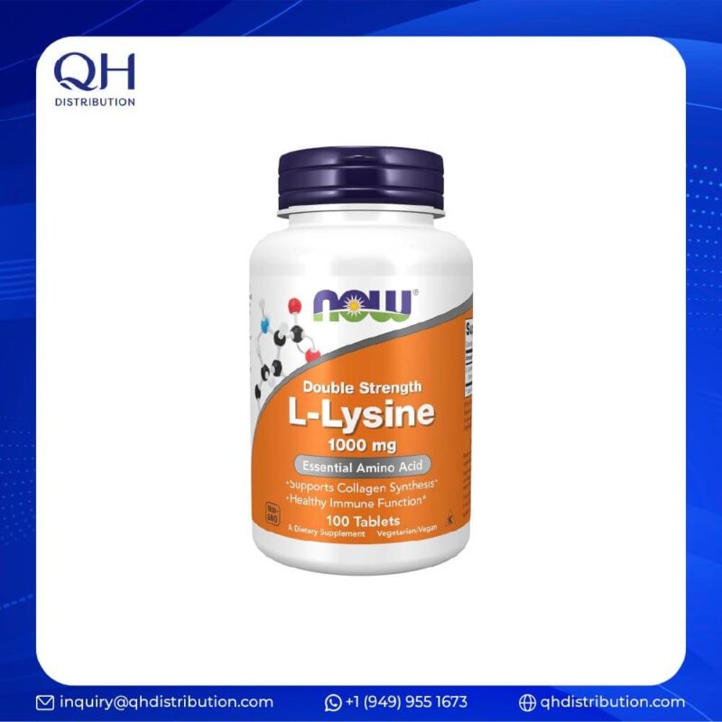 Now Foods L-Lysine 1000Mg 100 Tabs