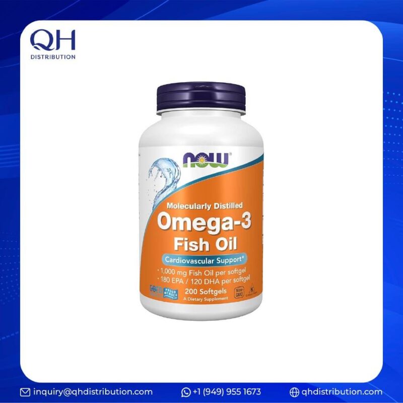 Now Foods Omega-3 1000Mg 200 Sgels
