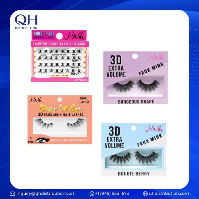 J Lash False Eyelashes Collection
