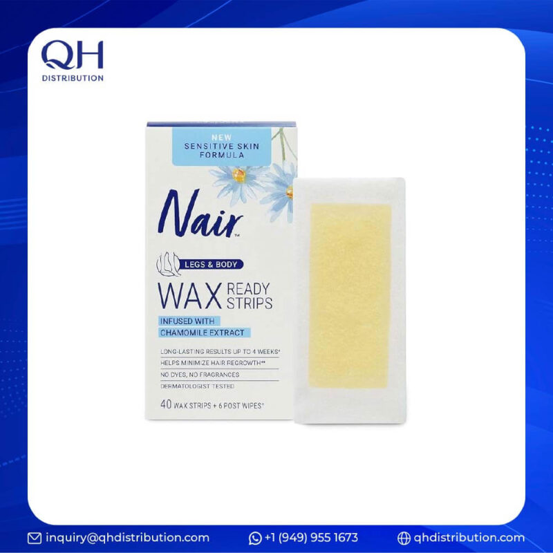 Nair Ready Strips Face Wax