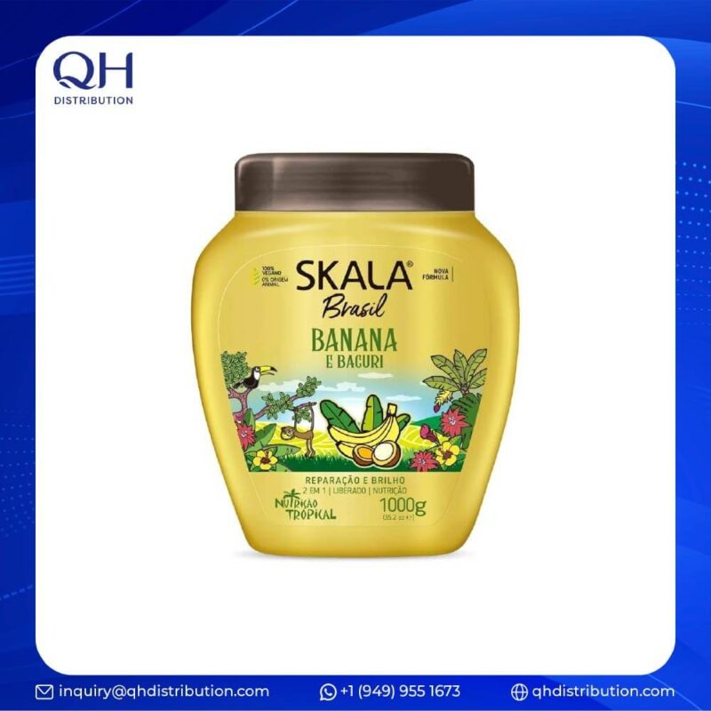 Skala Hair Treatment Conditioning 2 in 1 Banana e Bacuri Skala Brasil